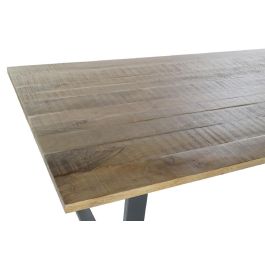 Mesa Comedor Vintage DKD Home Decor Natural Negro 100 x 76 x 200 cm