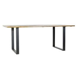 Mesa Comedor Vintage DKD Home Decor Natural Negro 100 x 76 x 200 cm Precio: 592.49999941. SKU: B1BN78NKFN