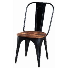 Silla Horeca DKD Home Decor Negro Marron Oscuro 43 x 92 x 44 cm Precio: 120.3950000605. SKU: B1B7K2T6N2