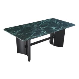 Mesa Comedor Moderno DKD Home Decor Negro Verde 100 x 76 x 200 cm Precio: 963.7650002782999. SKU: B15ZH9X8DA