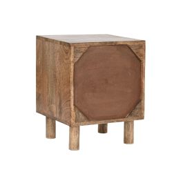 Mesita De Noche Moderno DKD Home Decor Natural 34 x 50 x 40 cm