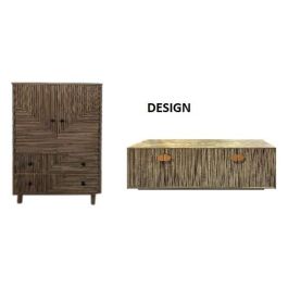 Armario Scandi DKD Home Decor 40 x 110 x 60 cm