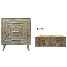 Cajonera Scandi DKD Home Decor Marron Dorado 39 x 77 x 60 cm Precio: 144.50000048. SKU: B1AE48BWRS