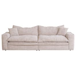 Sofa Romantico DKD Home Decor Beige 99 x 100 x 296 cm Precio: 2294.962109. SKU: B1JHZGFJEP