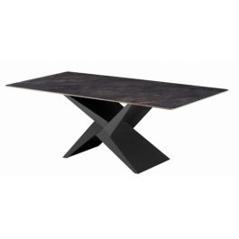 Mesa Comedor Moderno DKD Home Decor Negro 90 x 75 x 180 cm Precio: 474.4999996. SKU: B1C34SFLNF