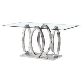 Mesa Comedor Glam DKD Home Decor 90 x 76 x 160 cm