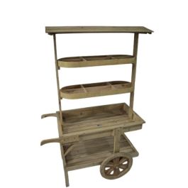 Carro Shabby DKD Home Decor Natural 53 x 167 x 108 cm Precio: 252.50000006. SKU: B13HA3L8KW