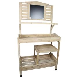 Carro Shabby DKD Home Decor Natural 51 x 188 x 101 cm Precio: 247.50000055. SKU: B1273BHBKY