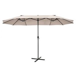 Parasol Terraza Y Jardin DKD Home Decor Beige Gris Oscuro 262 x 250 x 450 cm Precio: 172.94999964. SKU: B1AYRWEDLN