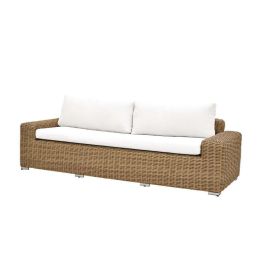 Sofa Terraza Y Jardin DKD Home Decor Marron Claro Beige 87 x 63 x 222 cm Precio: 964.69000023. SKU: B18MDK5VGG