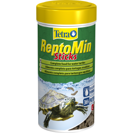 Tetra Reptomin Alimento para Tortugas y Reptiles Acuáticos 100ml con Calcio Fósforo y Extracto de Yuca para Huesos Fuertes y Reducción de Olores