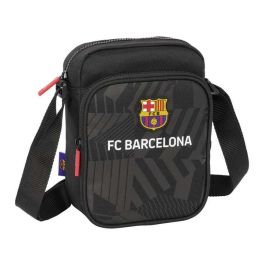 Bandolera pequeña f.c.barcelona "black" 16x22x6 cm