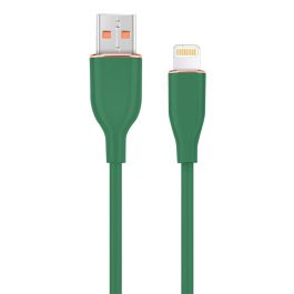 GEMBIRD Cable de Carga y Datos USB a 8 pines 1.5m Silicona Verde CC-USB2S-AM8PM-1 Precio: 6.50000021. SKU: B1FZAKGLS9