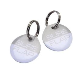 Sureflap Medallón de Identificación RFID para Gatos sin Microchip - Paquete de 2 Colgantes para Puerta Gatera Inteligente Precio: 23.89000042. SKU: B17HEJQRVJ