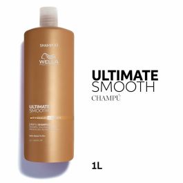 Wella Professionals Ultimate Smooth Champú 1000 ml - Control del encrespamiento, suavidad y brillo