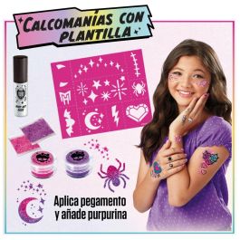 Estudio de Moda Monster High Creeperific Tatuajes Temporales