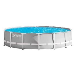 Piscina Desmontable Intex Prism Frame 14.614 l Gris 457 x 107 cm Piscina Desmontable Intex Prism Frame 14.614 l Gris 457 x 107 cm