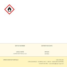 Super Ego Cartucho de gas C200 con sistema de seguridad, combinación de propano y butano, 1500001065