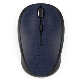 INCA IWM-300RL Ratón Inalámbrico 1600 DPI Nano-USB de Tela Negro - Diseño ergonómico para uso diario