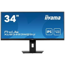 Monitor Iiyama 34" XUB3493WQSU-B5, Ips, 75Hz, 4Ms, Hdmi, Usb, Displayport, Alt, Reg Alt, Giro, Incl