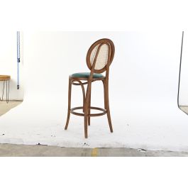 DKD Home Decor Taburete Horeca Marron Oscuro 43 x 108 x 43 cm