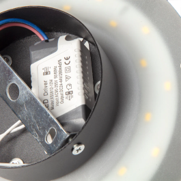 Aplique LED 12W 918Lm 4200ºK Luna 40.000H [HO-WL-LUNA-12W-B-W]