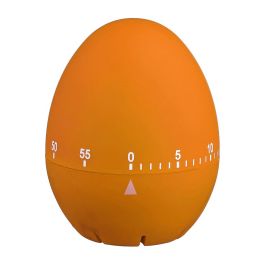 Collections Colors Temporizador de cocina tipo huevo con tacto de goma, Ø7,5 cm, Colores surtidos