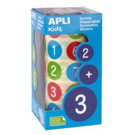 Apli Rollo Gomets Números Redondos 20 mm - 900 gomets, 3 colores, ideal para aprendizaje infantil Precio: 4.49999968. SKU: B1E9XPBHJR
