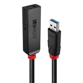 Lindy - Cable de extensión activo USB 3.0 Slim, 5 metros, USB-A macho a USB-A hembra, transferencia hasta 5 Gbps, con entrada de alimentación DC Precio: 31.50000018. SKU: B1D8GB5HRP