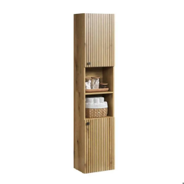 Ebuy24 AUC1718021868363 Columna de Baño Decoración Roble L40 x H186 x D31cm PURE BLISS