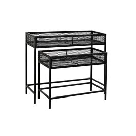 Macetero Loft DKD Home Decor Negro 25 x 60.5 x 70 cm Set de 2 Precio: 79.3639006292. SKU: B17FJVN8PX