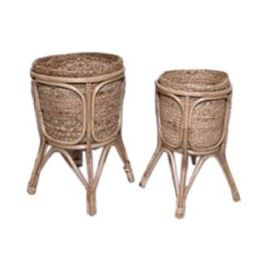 Macetero Balines DKD Home Decor Natural 28 x 38 x 28 cm Set de 2 Precio: 71.9950004114. SKU: B12LK79YMV