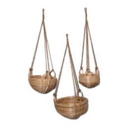 Macetero Balines DKD Home Decor Natural 31 x 23 x 31 cm Set de 3 Precio: 113.13499960069998. SKU: B14MDVXNXD