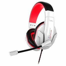 Auriculares con Micrófono Blackfire NSX-10 Blanco Auriculares con Micrófono Blackfire NSX-10 Blanco