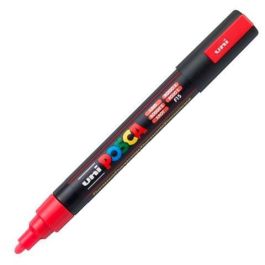 POSCA Pc-5M Marcador No Permanente Punta Bala 1,8-2,5 mm Fluor Rojo Precio: 3.50000002. SKU: B125S3AXHB