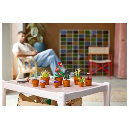 LEGO Icons 10329 Plantas Diminutas Set de Construcción Ornamental para Adultos
