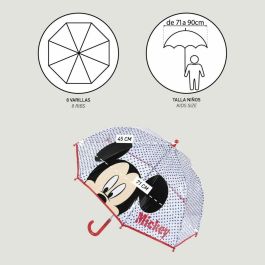 Paraguas manual poe burbuja mickey Paraguas manual poe burbuja mickey