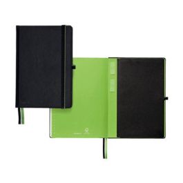 Cuaderno Con Gomilla Leitz Complete Tapa Dura Din A4 80 Hojas Cuadro 5 mm Color Negro