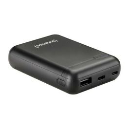 Intenso 7313530 Powerbank Slim 10000 10000 mAh con puertos USB-A y USB-C 3.1A total, Li-polímero, Negro