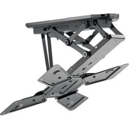 Schwaiger LWHDS5530 513 - Soporte de techo TV automático inclinable y giratorio para pantallas de 23"-55" (30 kg) Negro
