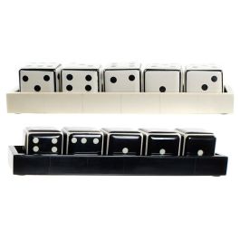 Juego De Mesa Moderno DKD Home Decor Negro Blanco 6 x 6 x 30 cm (2 Unidades) Precio: 79.49999959. SKU: S3013852