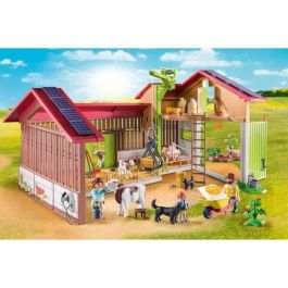 Playmobil PL71304 Granja con Paneles Solares - Set de Construcción Temática 'La Vida en la Granja'