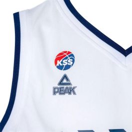 Camiseta de baloncesto Peak Srbija 22 Blanco 9-10 Años