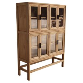 Vitrina Home ESPRIT Cristal madera de mindi 120 X 41 X 160 CM Precio: 651.78999941. SKU: B1A23EP5XB