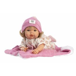Muñeca lola llorona con mantita 38cm. cuerpo de tela y mecanismo de sonido Precio: 46.78999941. SKU: B1GR5H5P2B
