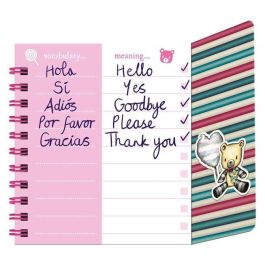 Gorjuss Display 16 Libretas Vocabulario Fairground "Carousel" 31,5x16,8x8,5cm