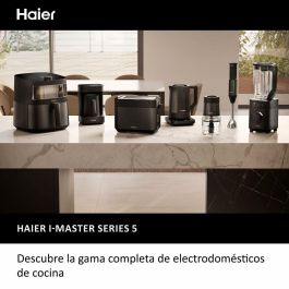 Haier HAF5TWA 011 Freidora de Aire Caliente I-Master Series 5 6.5 L 2000 W Negra - Multifunción 9 en 1, Ventana y Control Digital