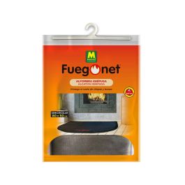 Massó Alfombra ignífuga semicircular 80x50cm resistente a la llama fácil de limpiar para barbacoas y chimeneas apta interiores y exteriores Precio: 16.50000044. SKU: S7910430