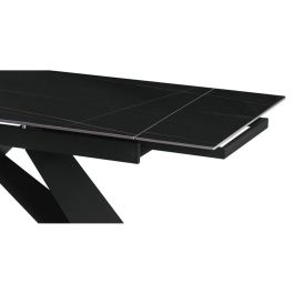 Mesa Comedor Moderno DKD Home Decor Negro 90 x 75 x 160 cm