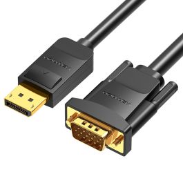 Adaptador DisplayPort a VGA Vention HBLBH Negro 2 m Precio: 11.49999972. SKU: B124E78572